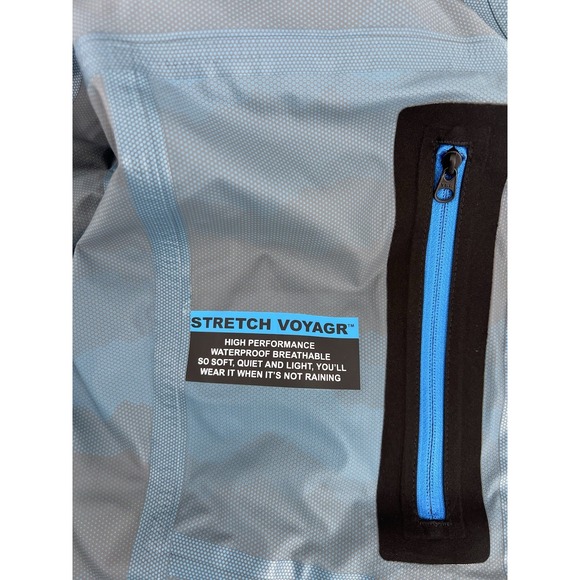 Kuhl Projekt Jacket Mens Small Black Waterproof Hooded Stretch Windbreaker - Picture 8 of 13